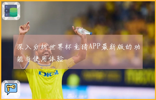 深入分析世界杯竞猜APP最新版的功能与使用体验