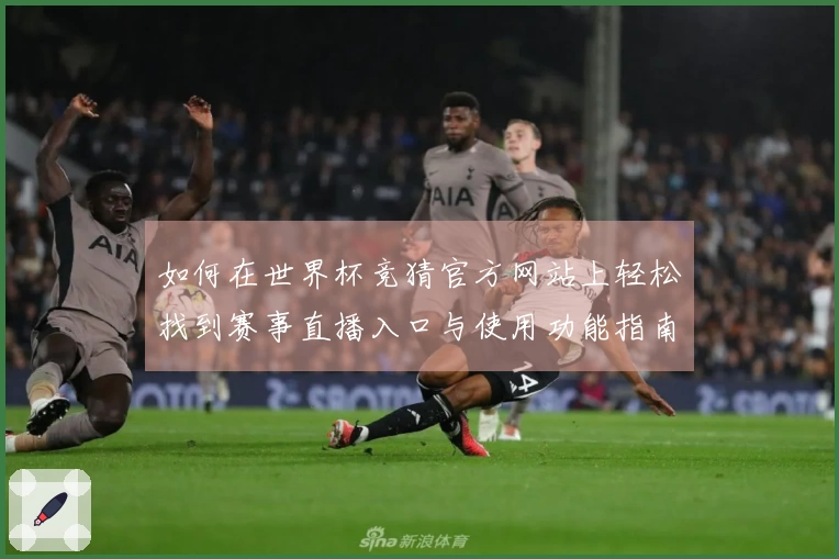 如何在世界杯竞猜官方网站上轻松找到赛事直播入口与使用功能指南