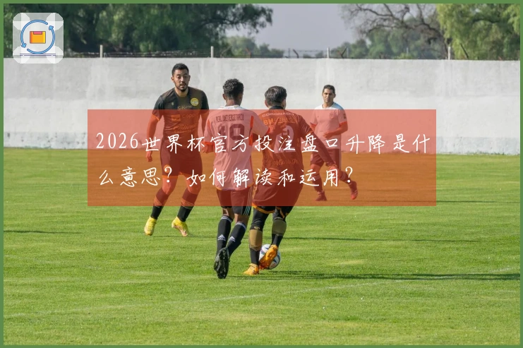 2026世界杯官方投注盘口升降是什么意思？如何解读和运用？
